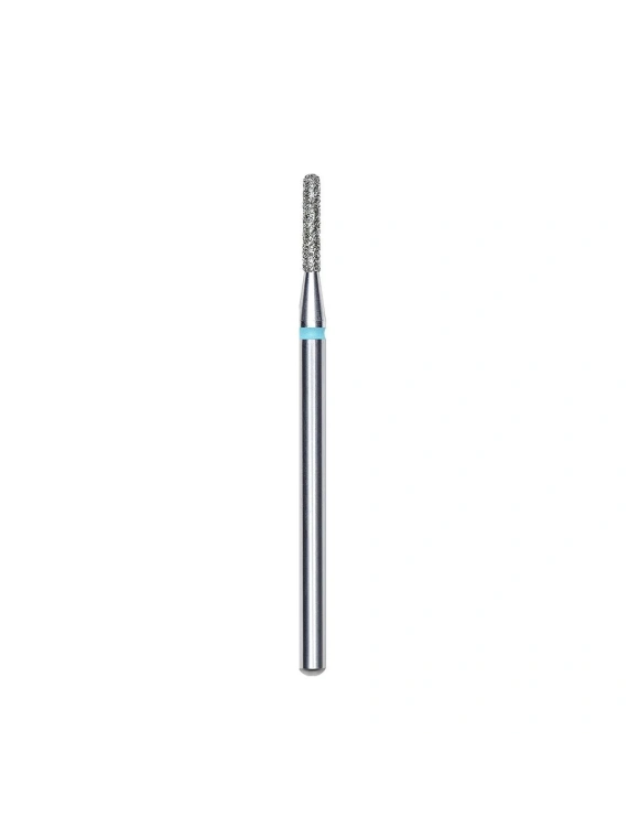 Frez Staleks® zaokrąglony walec niebieski 1,4/8mm