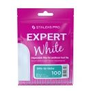 Pilniki Expert 10 do pedicure 100 (30 szt.) białe